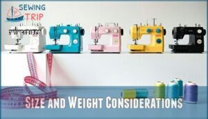 size and weight considerations
