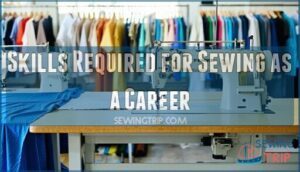 skills required for sewing as a career