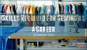 skills required for sewing as a career