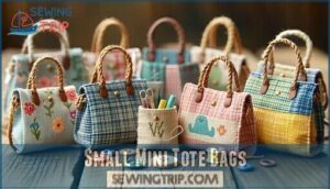 small mini tote bags