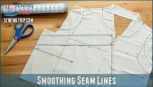 smoothing seam lines