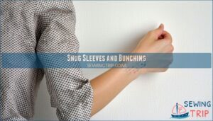 snug sleeves and bunching snug sleeves and bunching
