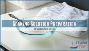 soaking solution preparation