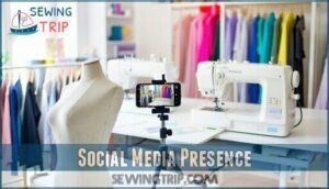 social media presence