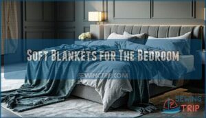 soft blankets for the bedroom