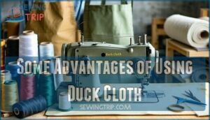 some advantages of using duck cloth