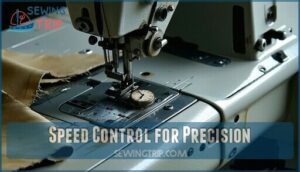 speed control for precision