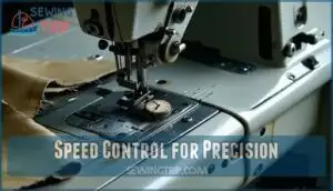 speed control for precision
