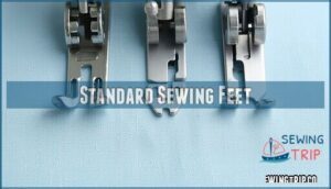 standard sewing feet