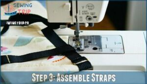step 3: assemble straps