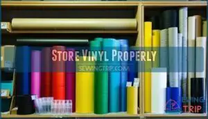 store vinyl properly