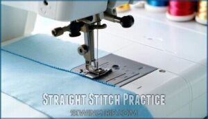 straight stitch practice