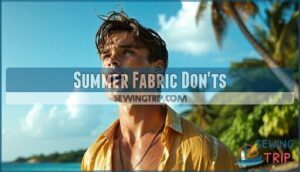summer fabric don'ts