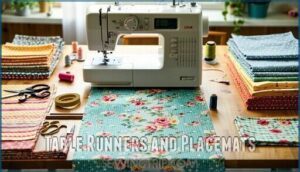 table runners and placemats
