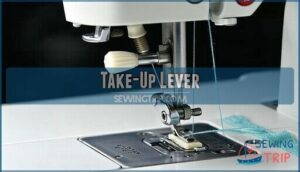 take-up lever