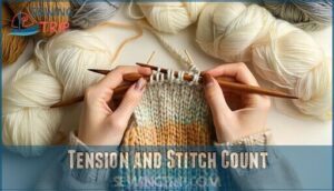 tension and stitch count