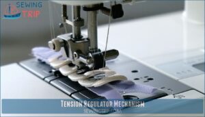 tension regulator mechanism tension regulator mechanism