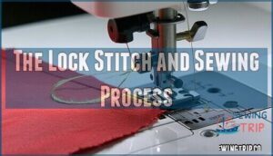 the lock stitch and sewing process