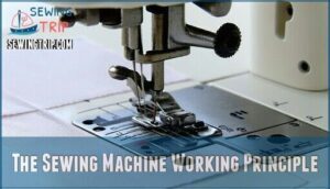 the sewing machine working principle
