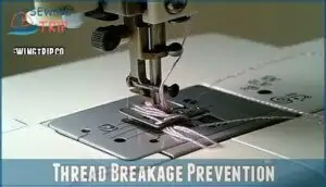 thread breakage prevention