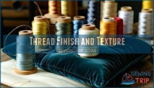 thread finish and texture
