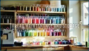 thread maintenance and storage