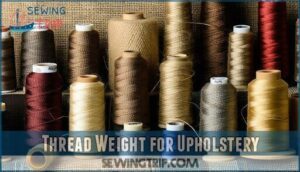 thread weight for upholstery