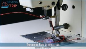 threading path verification