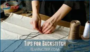 tips for backstitch