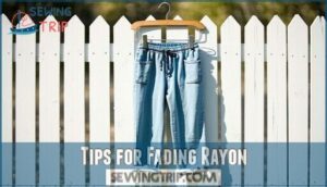 tips for fading rayon