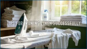 tips for ironing linen successfully