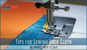 tips for sewing duck cloth tips for sewing duck cloth