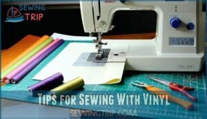 tips for sewing with vinyl