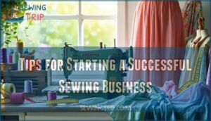 tips for starting a successful sewing business