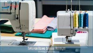 tips for using serger needles