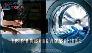 tips for washing viscose fabric