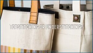 topstitching or understitching