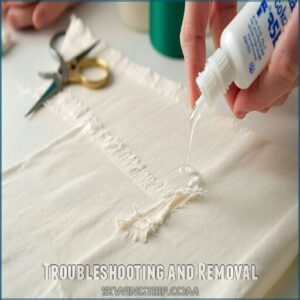 troubleshooting and removal troubleshooting and removal