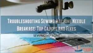 troubleshooting sewing machine needle breakage