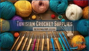 tunisian crochet supplies