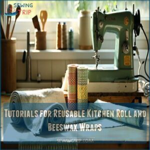 tutorials for reusable kitchen roll and beeswax wraps tutorials for reusable kitchen roll and beeswax wraps