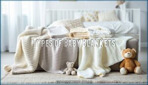 types of baby blankets