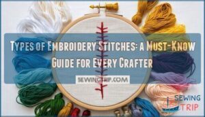 types of embroidery stitches