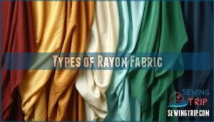 types of rayon fabric