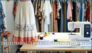 understanding commercial pattern measurements