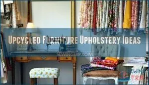 upcycled furniture upholstery ideas