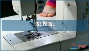 use pedal