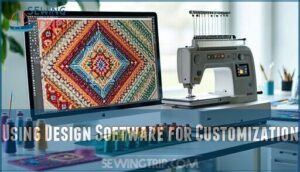 using design software for customization