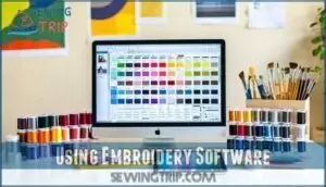 using embroidery software