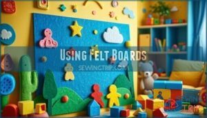 using felt boards